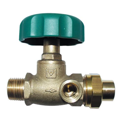 Zaustavni ventili sa ravnim sedištem, sa mogućnošću pražnjenja