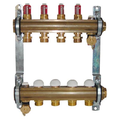 Razdelnik za podno grejanje, komplet