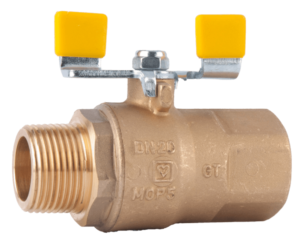 Kuglasti ventil za gas DVGW tip K960, K960M